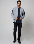 Cole Jacket Knit Stand Up