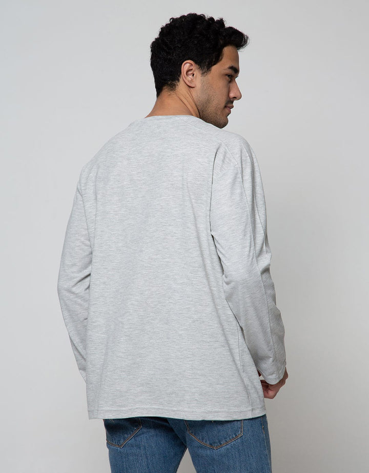 Cole Sweatshirt Texture Print Brand Logo