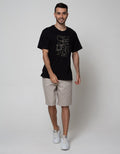 Cole Short Pants Short Pull On Rib Solid