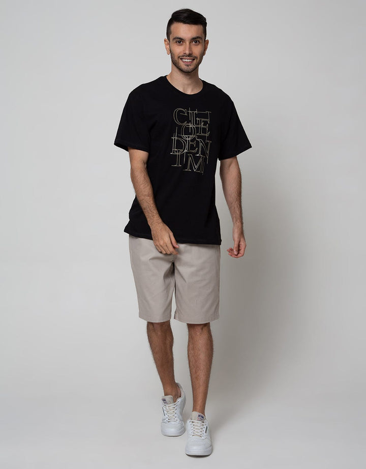 Cole Short Pants Short Pull On Rib Solid