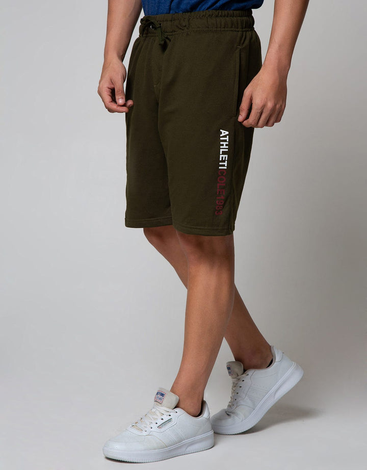 Cole Short Pants Knit Terry Print Authenticole