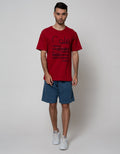 Cole Short Pants Knit Terry Print Santa Monica Misty