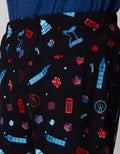 Cole Short Pants Knit Terry Print Santa Monica Solid