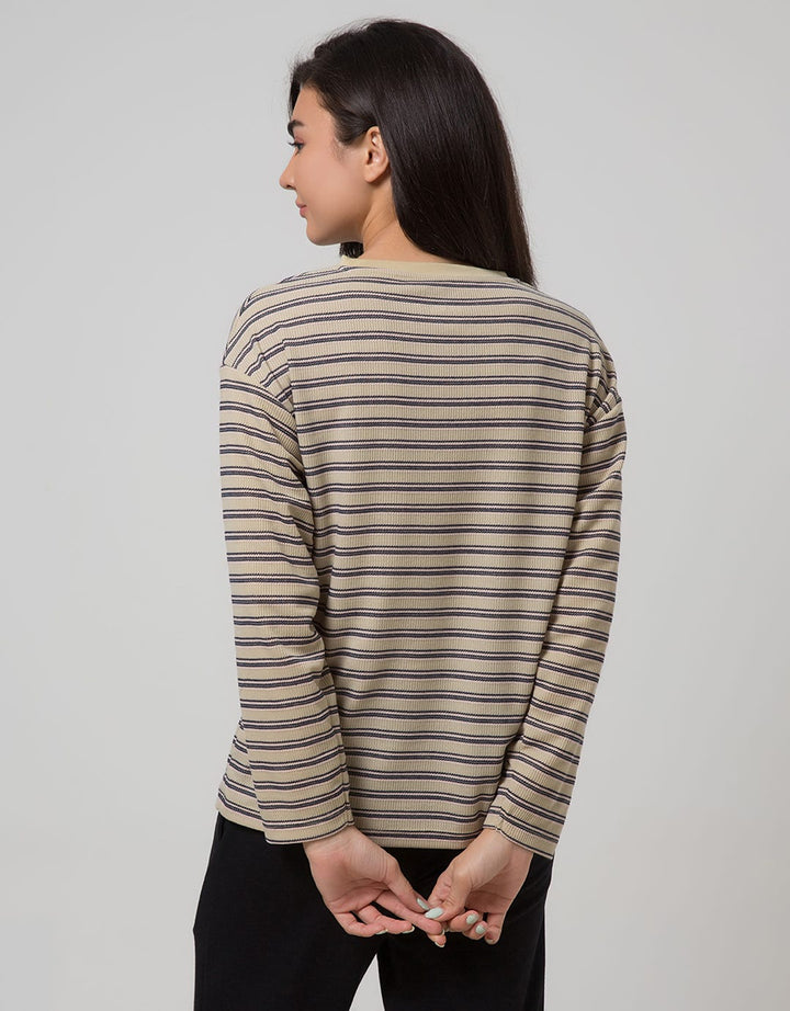 Phenomenal Long Sleeve T-Shirt Stripes Cabut Jarum