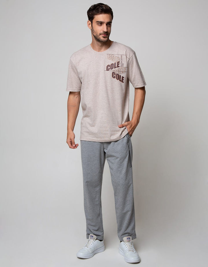 Cole Long Pants Knit Terry Print Cole Stripe