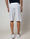 Cole Short Pants Knit Terry Print Holiday
