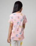 Disney Short Sleeve T-Shirt Basic Fullprint Dumbo Polkadot