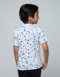 Little M Short Sleeve T-Shirt Fullprint Splash Car Cool Ride Bordir