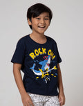 Little M Short Sleeve T-Shirt Ki Best Buy Shark Rock On