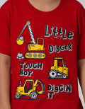 Little M Short Sleeve Tshirt Ki Best Buy Crane Little Digger