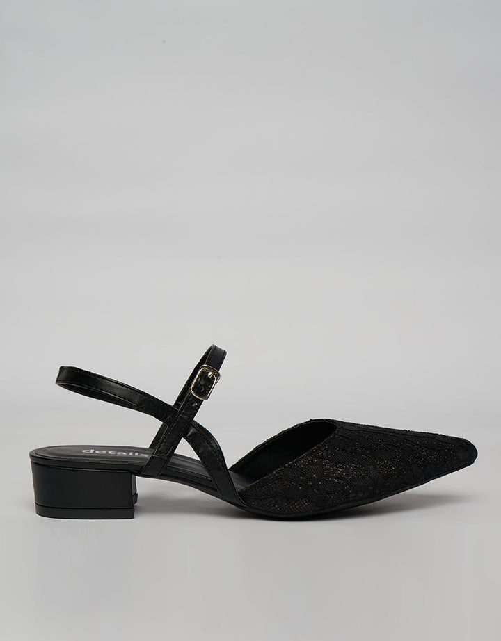 Details Ankle Strap Shoes Woman