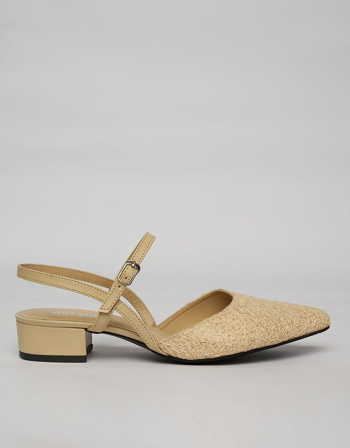 Details Ankle Strap Shoes Woman