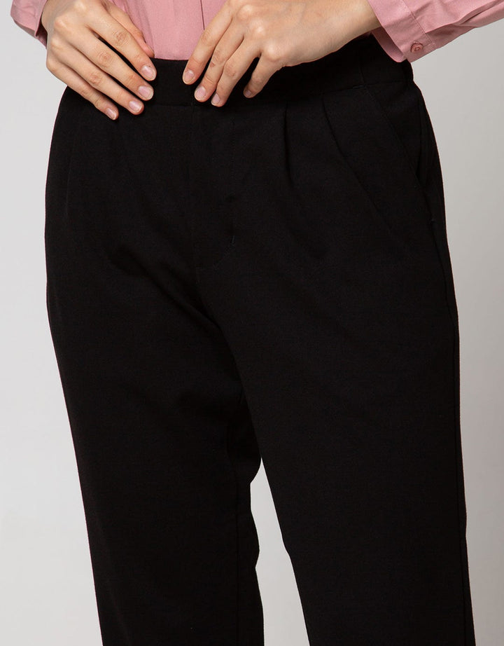 Details Chinos Pants Tapered Strech With Zipper