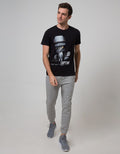 T Zone Men Casual Short Sleeve T-Shirt Photoprint Photography Capture