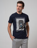 T Zone Men Casual Short Sleeve T-Shirt Photoprint Photography Classic Vintage