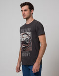 T Zone Men Casual Short Sleeve T-Shirt Photoprint Photography Picture History