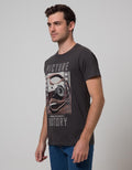 T Zone Men Casual Short Sleeve T-Shirt Photoprint Photography Picture History