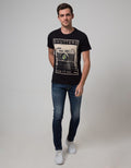 T Zone Men Casual Short Sleeve T-Shirt Photoprint Photography Shutters