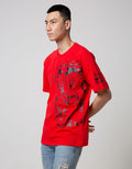Marvel Comic Print Short SleeveT-Shirt