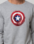 Marvel Captain America Logo Sweatshirt