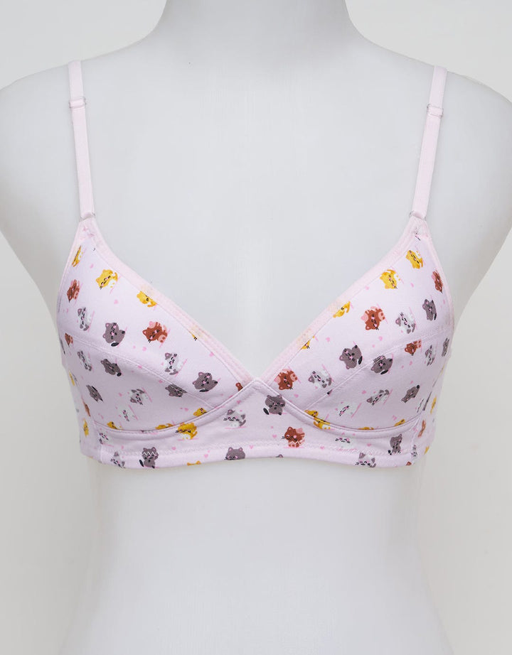 Nevada Mini Set Bra Basic Plain Step 3 Cute Cat