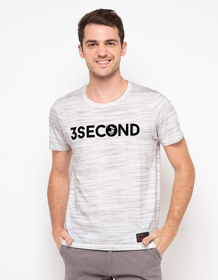 3SECOND T-shirt Print Misty Brand