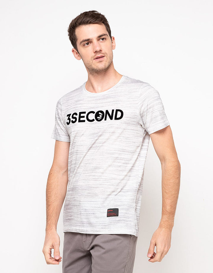 3SECOND T-shirt Print Misty Brand