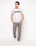 3SECOND T-shirt Print Misty Brand