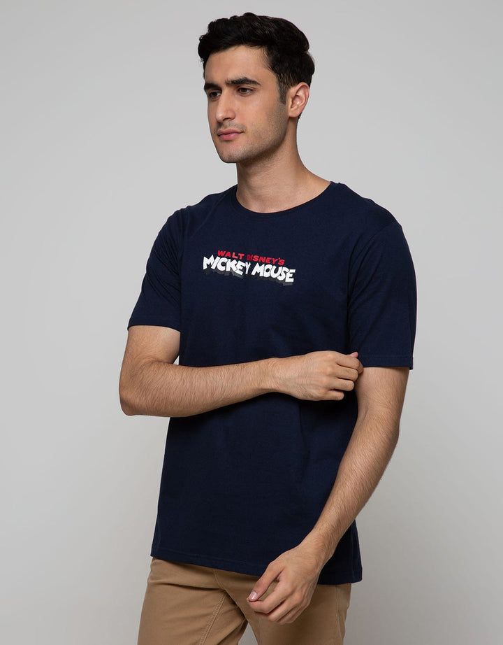 Disney Mickey Mouse Short Sleeve T-Shirt Print