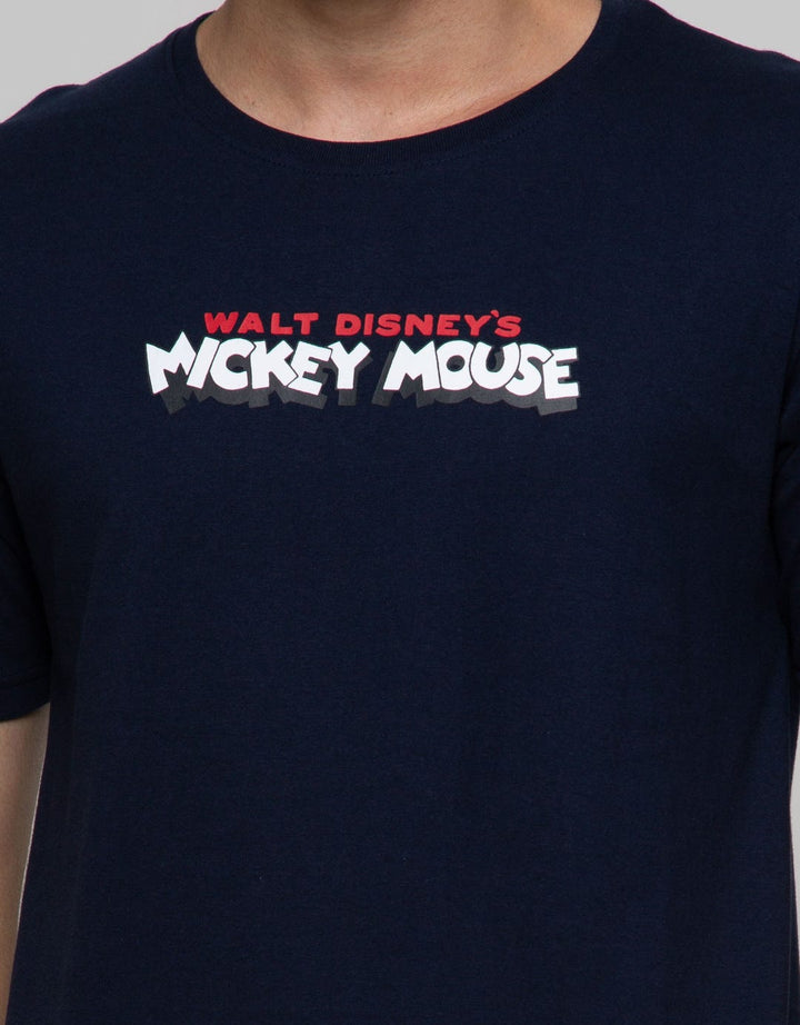 Disney Mickey Mouse Short Sleeve T-Shirt Print