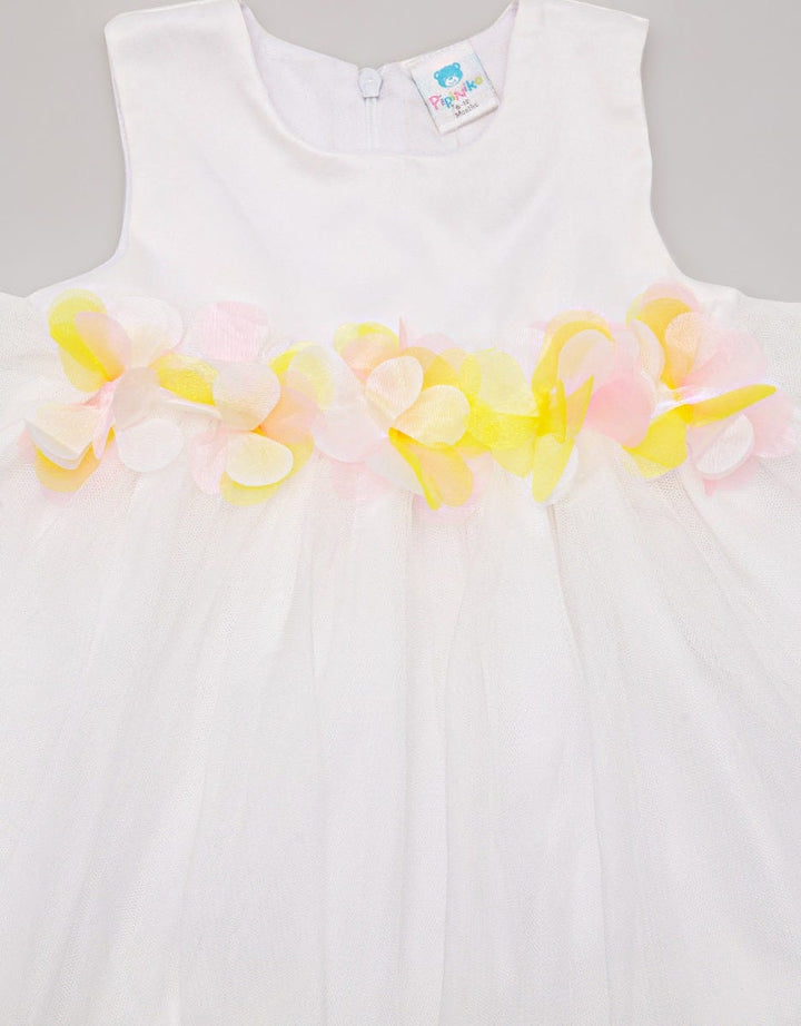 Pipiniko Short Sleeve Midi Dress Tile Floral
