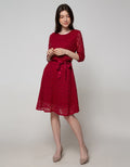 Exit Casual Dress With Ribbon