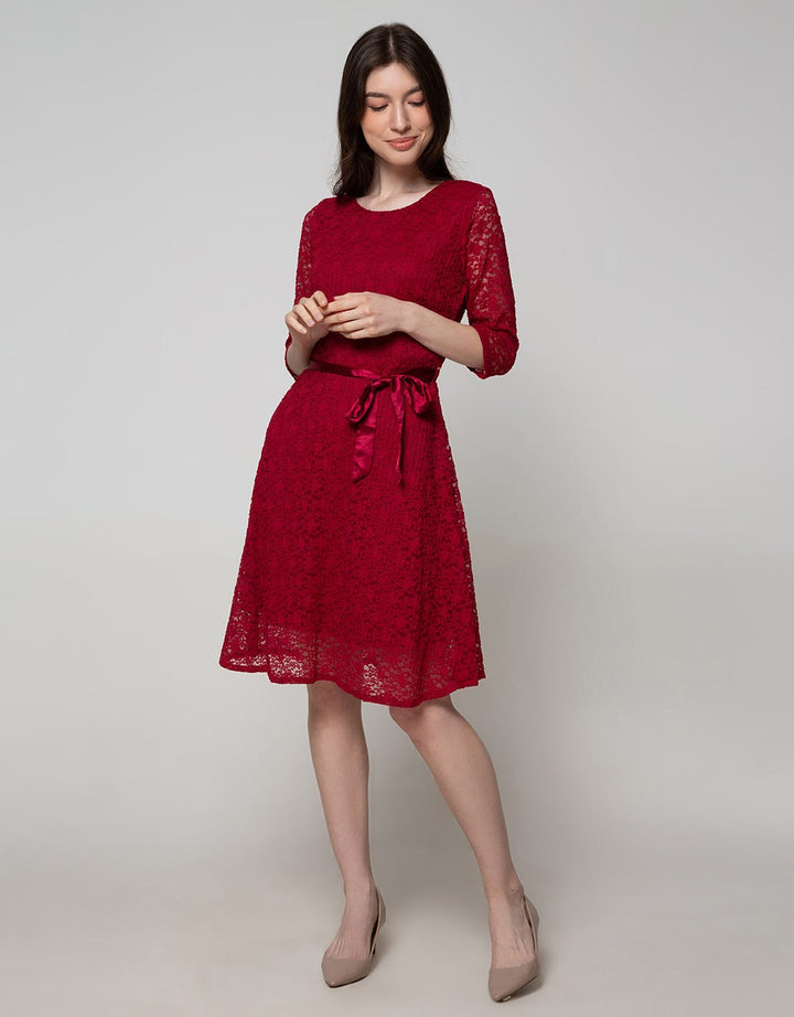 Exit Casual Dress With Ribbon