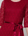 Exit Casual Dress With Ribbon