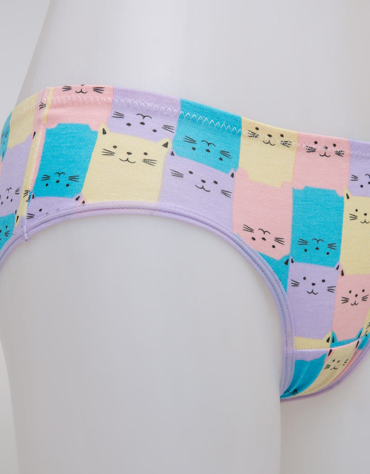 Nevada Mini Briefs Print Puzzle Cats