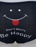Nevada Midi Briefs Print Dont Worry Be Happy Cd