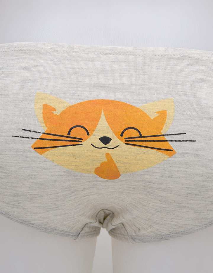 Nevada Hipster Briefs Print Cat Face