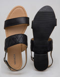 Nevada Slingback Sandal Double Strap