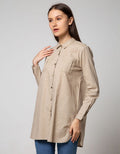 Nevada Long Sleeve Shirt Twill Pocket