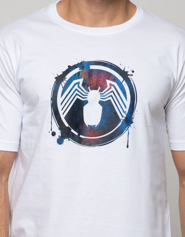 Marvel Short Sleeve T-Shirt Venom Paint Circle
