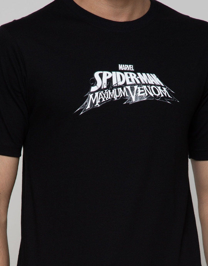 Marvel Spiderman Max Venom Short Sleeve T-Shirt Print