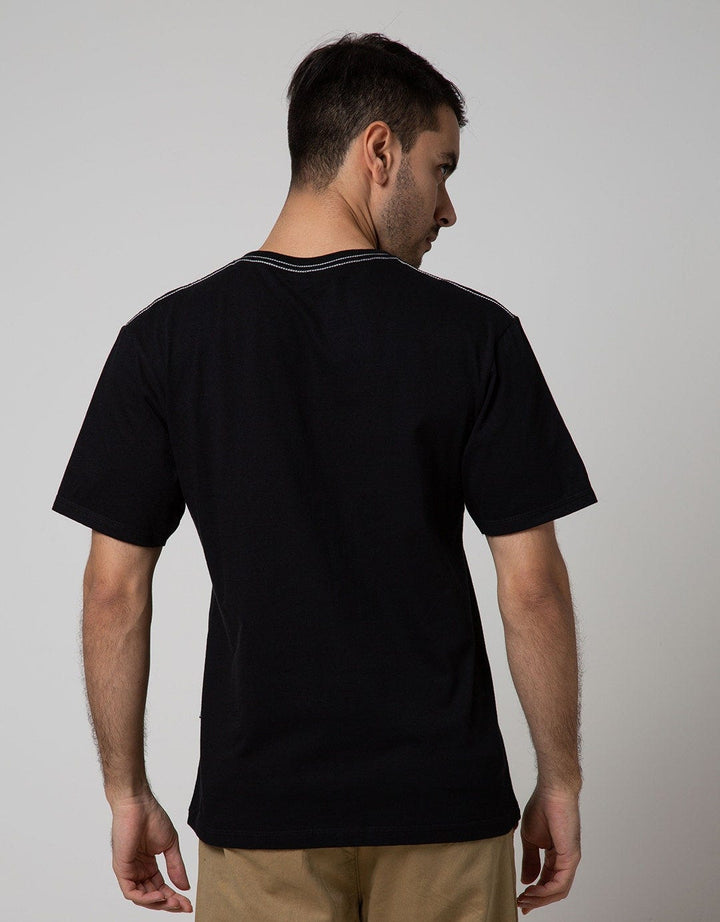 Nevada Short Sleeve T-Shirt Print Raw Denim