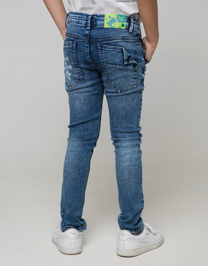 Twist Kids Gilbert Denim Stretch Long Pants