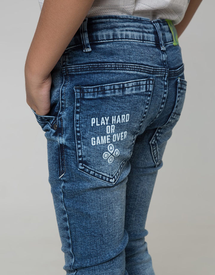 Twist Kids Gilbert Denim Stretch Long Pants