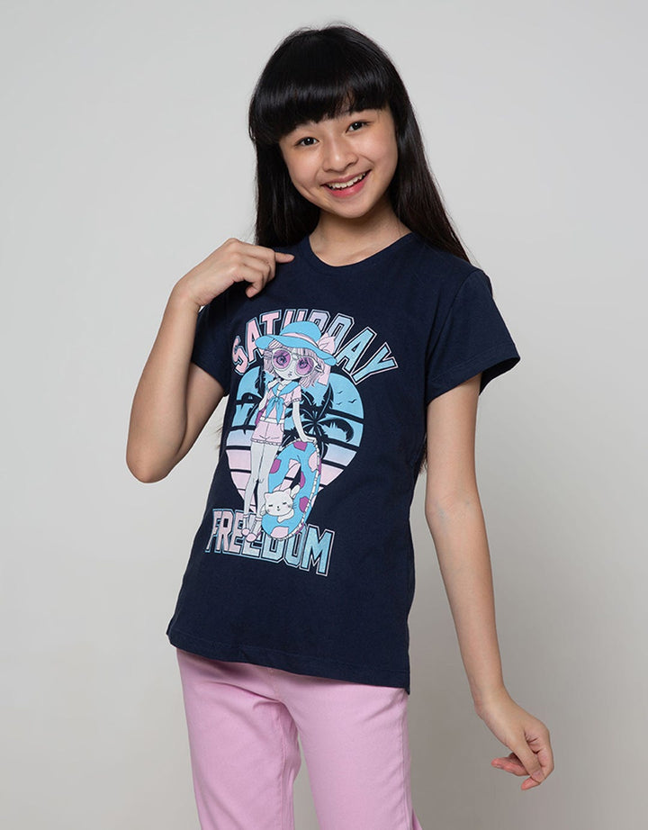 Aero Kids Short Sleeve T-Shirt Nonik Saturday Freedom