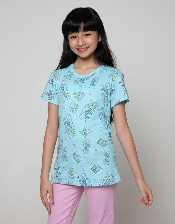 Aero Kids Short Sleeve T-Shirt Nonik Full Print