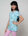 Aero Kids Short Sleeve T-Shirt Nonik Full Print