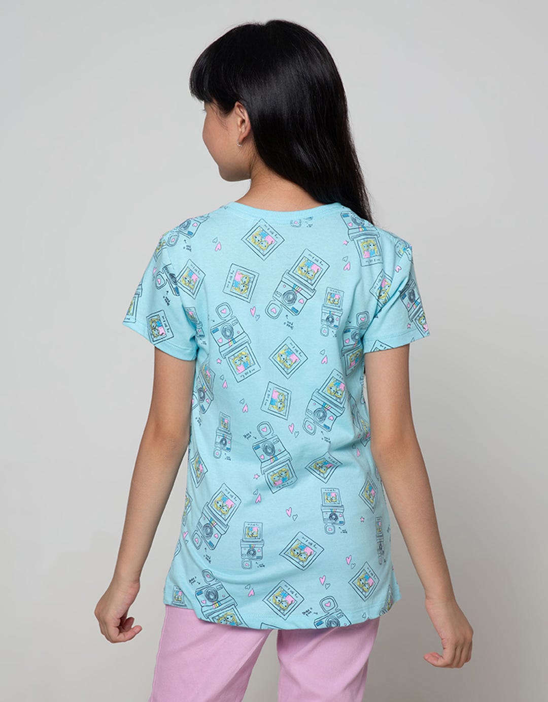 Aero Kids Short Sleeve T-Shirt Nonik Full Print