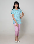 Aero Kids Short Sleeve T-Shirt Nonik Full Print