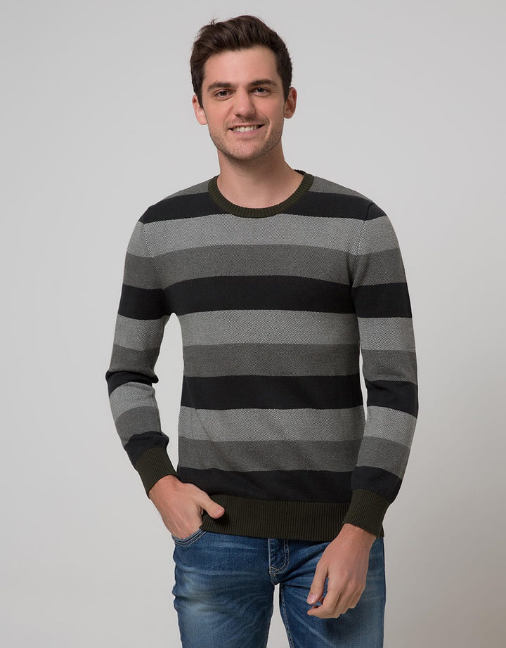 Cardinal Formal Stripe Formal Sweater